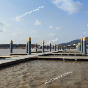 Floating Finger Dock Aluminum Floating Pontoon Walkway For Marina Dock