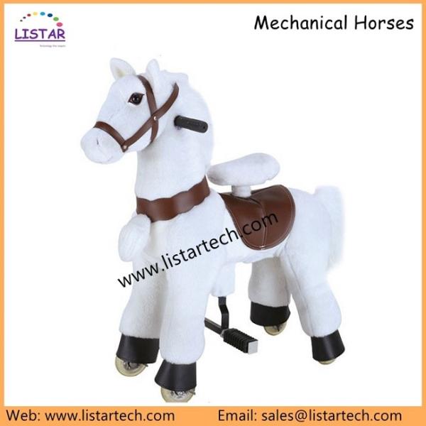 High Quality Outdoor Playground Mechanical Horse, Ride on Pony Giddy Up Go Pony