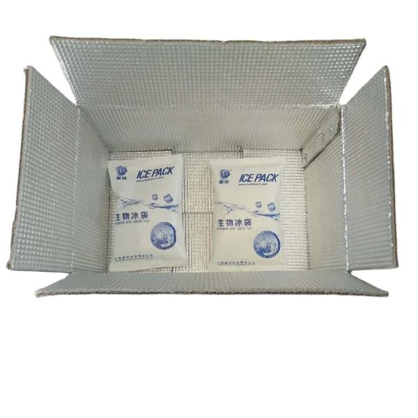 Aluminum Foil Lined Paper Box For Thermo Delivery Of Cakes Vegetables Fruits