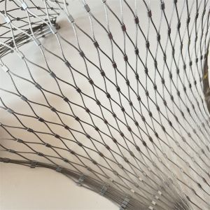 Stainless Steel Ferrule Rope Mesh Netting