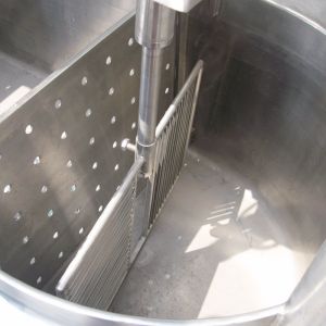 Pasteurized US316 500L Dairy Cheese Making Equipment