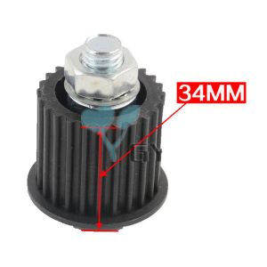 China DOOR MACHINE BELT SYNCHRONIZING PULLEY, DOOR ROLLER ,  SYNCHRONIZING PULLEY, DRIVEN PULLEY ，34*37MM on sale