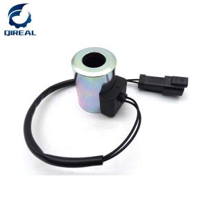 Standard Size Excavator Electrical Parts E330D E336D Solenoid Valve Coil