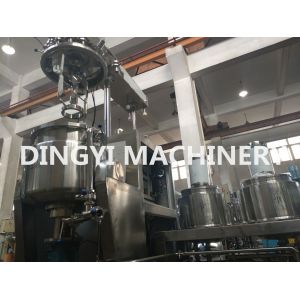 High Speed Vacuum Planetary Mixer , Jacketed Mixer Emulsifier Machine Hydraulic System