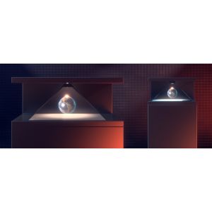Holographic Display Pyramid,Holo Box,3D Hologram Technology 55"