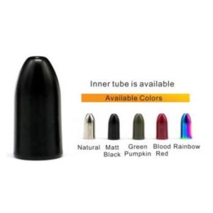 1/16 Oz Tungsten Fishing Sinker Bullet Chip Resistant Surface