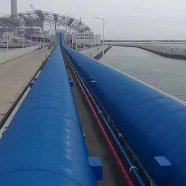 Mining Dustproof Conveyor Belt Covers For Rain Wind And Dust Protection