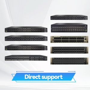 2 Core Short Depth Mellanox SN2000 Switch MSN2100-CB2F 100GbE 1U 16 QSFP28 Ports
