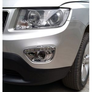 Jeep Compass DRL LED Daytime Running Lights car exterior led light kit