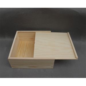 Square Removable Lidded Wooden Box For Dry Fruit Storage 41*31*24cm