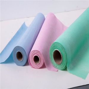 PE Laminated Disposable Bed Sheets Roll Nonwoven Fabric