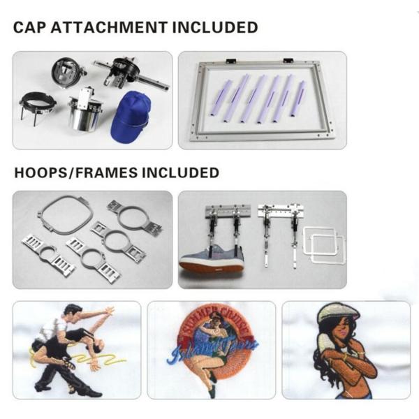 For Entrepreneur Pro X Pr1050x Computerized Embroidery Machine for Apparel for Hat Hoops Kits