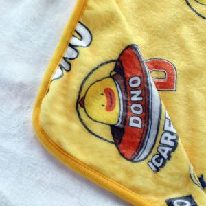 Small Soft Feel Baby Custom Blanket Printing Fleece Material Polyester
