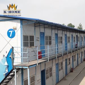 Cheap Tempoary Steel Structure Movable Portable Man Sandwich Panel Camps For Oilfiled for sale