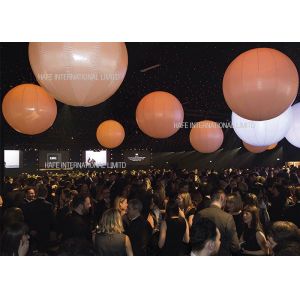 2m Vivid Hanging Inflatable 480W LED Balloon Lamp Full Printing For Party /