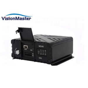 4 Channel SD Card Car GPS Mobile DVR WIFI 4G Full HD Bus Video Recorder H.265