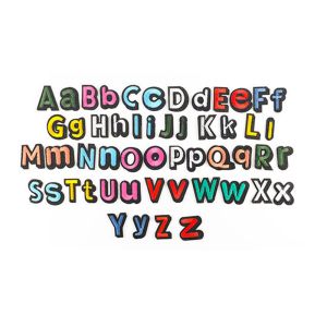 Buy cheap 26 Letters Iron On Embroidered Patches Set Multi Color 3'' Height from wholesalers