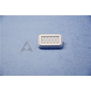 Cheap Ivory Electrical Alumina Ceramic Insulator Battery component Impact resistant for sale