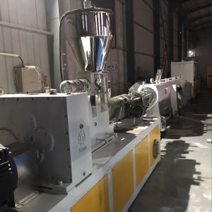 Computerized Plastic PVC UPVC Pipe Production Line with Deep Screw Channel
