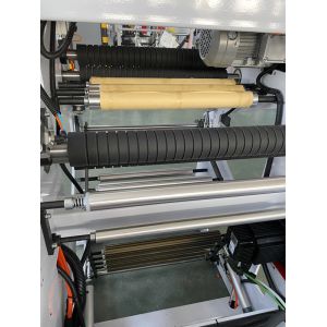 Sanitary Napkin Diaper Bag Making Machine 5kw 180 Pcs/Min Double Head