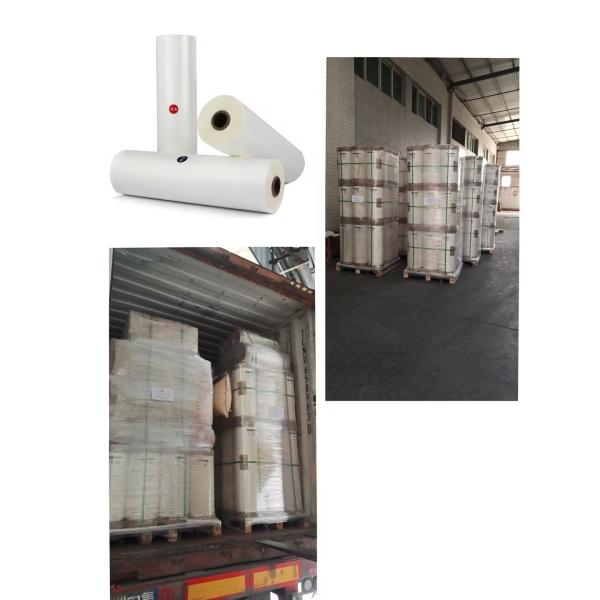 Quality PET Angle Pasting Thermal Lamination Corner Tape | Double Sided Corona Treated | 90°C Lamination Temp. wholesale