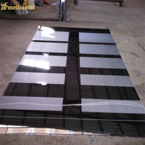 4x8 Etched Mirror Stainless Steel Plate Decorative Elevator