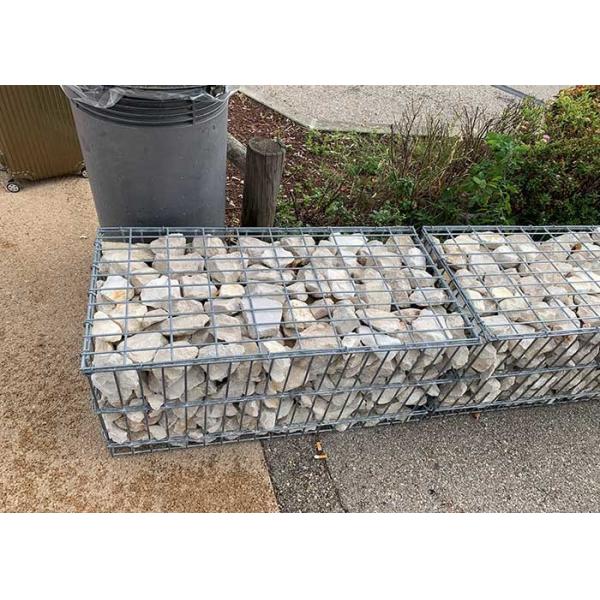 Quality Galvanized 2*1*1m Gabion Fence System For Garden wholesale