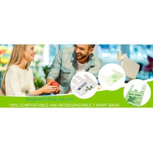 EN13432 BPI OK Compost Home ASTM D6400 Certified Biodegradable Dog Poop Bags,