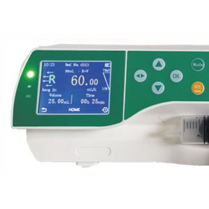 China 10ml/h Medical Syringe Pumps 1.5Kg Touch Screen Easy Control on sale