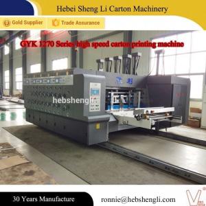 Cheap Computerized Hot Stamping Foil Printing Machine , Corrugated Flexo Printing Machine for sale