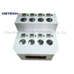8 Tank Solder Paste Thawing Equipment PLC Control For Standard Size Bottle