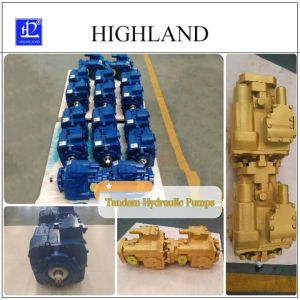 Cheap Variable Displacement Tandem Hydraulic Pumps for Rated Working Pressure of 35 Mpa for sale