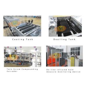 Auto Feeding Plastic Sheet Extrusion Line For Lead Acid Accumulator Battery