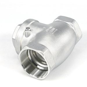 Stainless Steel Threaded Check Valve 6 Year Warranty