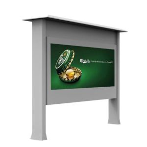 Solar Powered Custom Digital Displays 1000 - 2000 Nits Sun Readable
