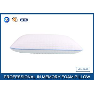 White Tencel Antimicrobial Ventilated Traditional Memory Foam Pillow