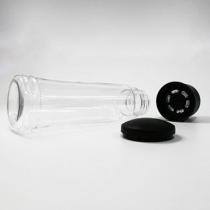 ISO9001 220mm 70g 310ml Plastic PET Jar For Spice