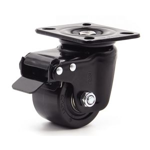 Cast Iron 63mm Heavy Duty Swivel Wheels / Lockable Swivel Casters