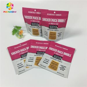 China Resealable Plastic Foil Packaging Bags Biodegradable Digital Printing For Chocolate / Cheese on sale