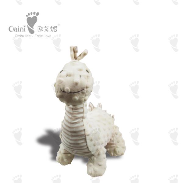 Quality 31 X 39cm Cotton Plush Toys Dinasour Doll Eco Friendly Dinasour Shape wholesale
