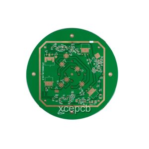 Round FR4 Double Side PCB Navigator Circuit Boards With OEM / ODM Design Service