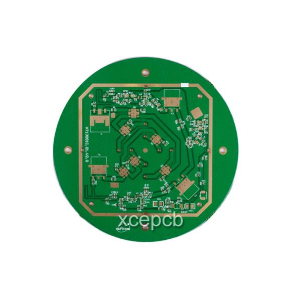 Quality Round FR4 Double Side PCB Navigator Circuit Boards With OEM / ODM Design Service wholesale