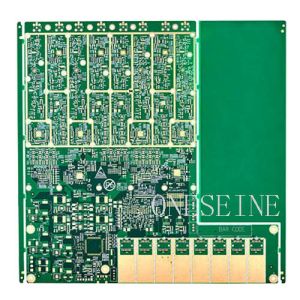 Cheap 10 Layer Rogers FR4 HF PCB Board for Power Amplifier ENIG Finish for sale