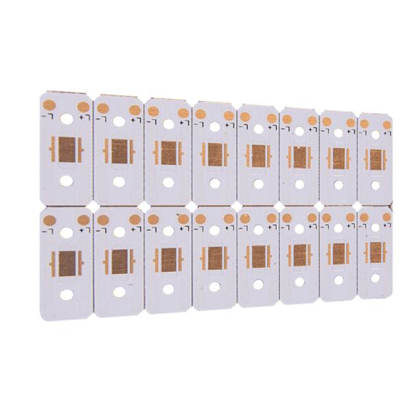 Quality OSP LED MCPCB Circuit Board Modules White Yellow Black Silkscreen wholesale