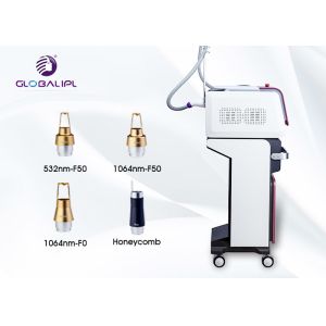 1064 532nm Pico Second Laser Tattoo Removal Machine With Four Treatment Heads