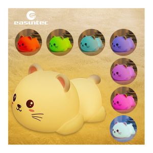 China Practical ABS Silicone Night Lamp , Multipurpose Silicone LED Night Light on sale