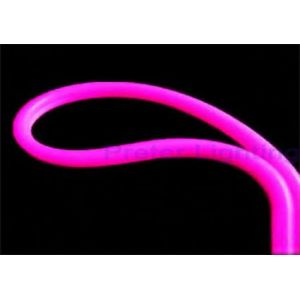 70% energy saving 220V AC pink LED neon flex light to decorate architecture