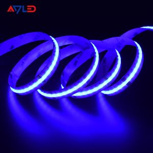 Wifi COB Led Strip Lights 12mm DC24V 840RGB CCT LED Tape Light