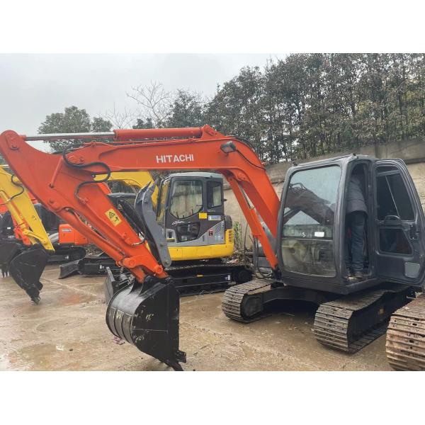 Original Japan Used Hitachi ZX60 Mini Crawler Excavator With Hydraulic Thumb