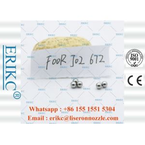 ERIKC F00RJ02672 bosch injector ball repair kit F00R J02 672 under Solenoid